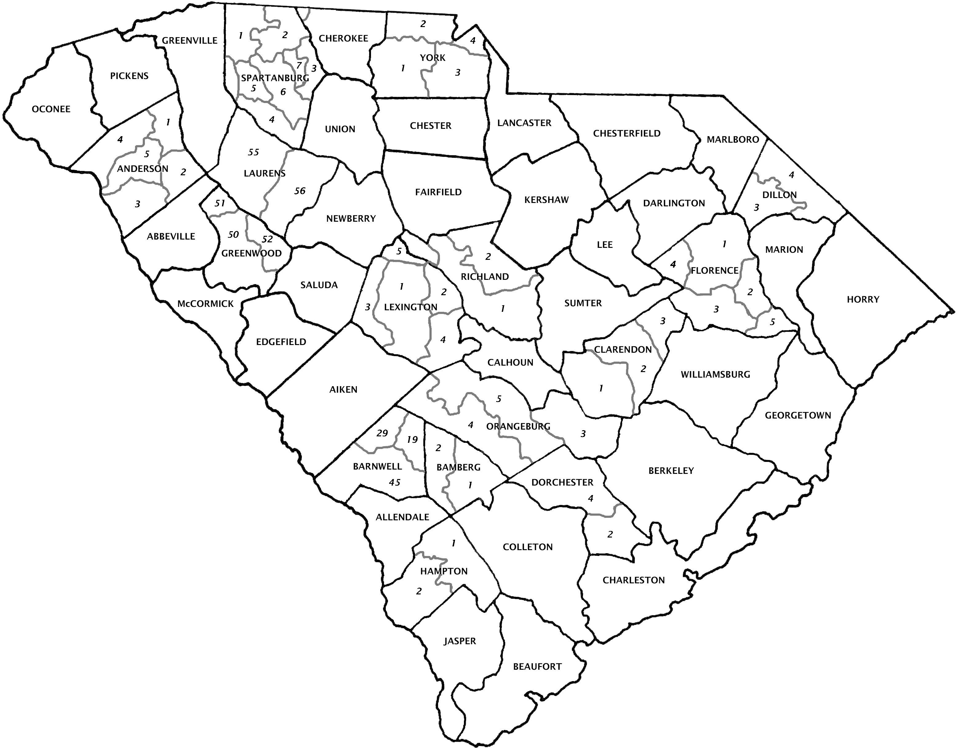 28 Sc School Districts Map Online Map Around The World
